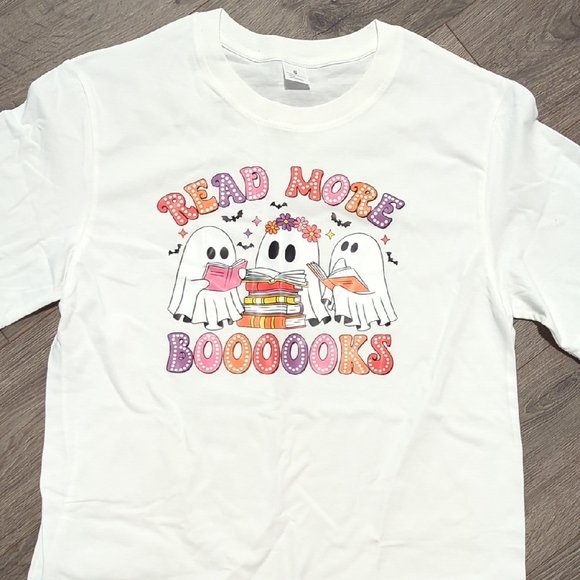 SHEIN Tops - BOGO New Shein Halloween Read More Booooks T-shirt